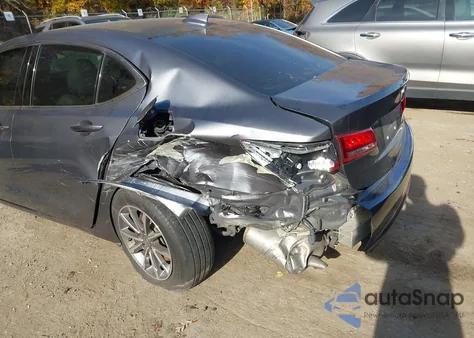 2019 Acura Tlx Standard z USA, uszkodzony, nr VIN 19UUB1F32KA008697